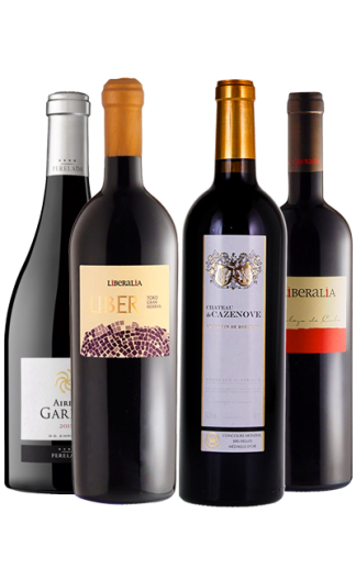 Vinos Online Shop Aires de Garbet, Liber Gran Reserva, Chateau de Cazenove, Liberalia Cabeza de Cuba VinosOnlineShop El sabor de los grandes