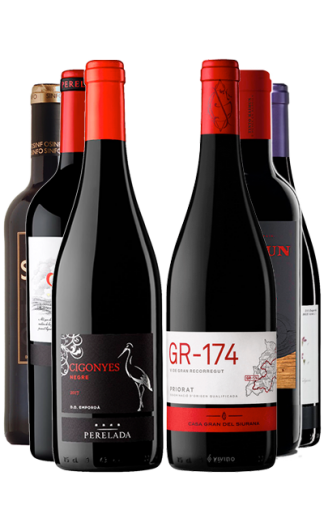 Vinos Online Shop GR-174, Raimun 5, Sinfo Roble, Jardins Negre, 3 Finques, Cigonyes Negre VinosOnlineShop El sabor de los grandes