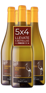 5x4 Promoción Navidad Cigonyes Blanc VinosOnlineShop