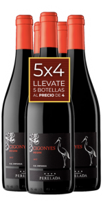 5x4 Promoción Navidad Cigonyes Negre VinosOnlineShop